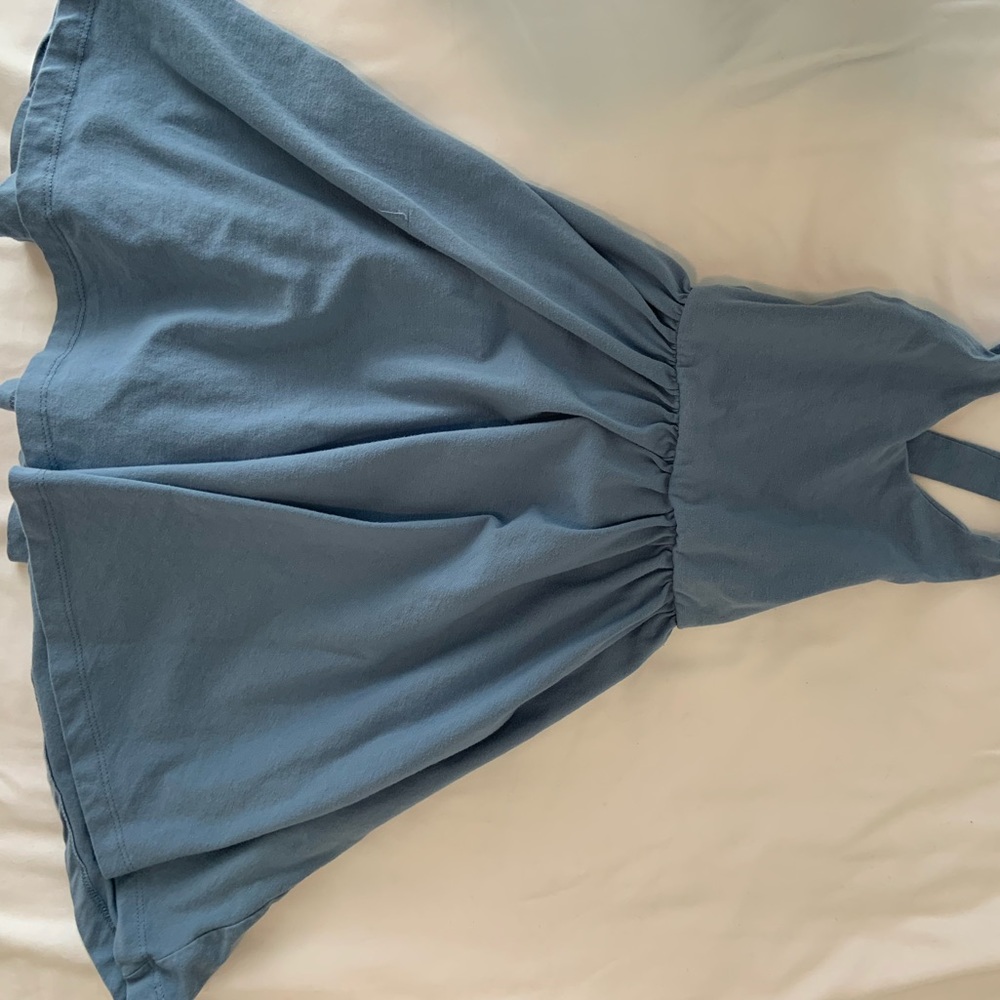 Alice & Ames blue cross back dress size 5